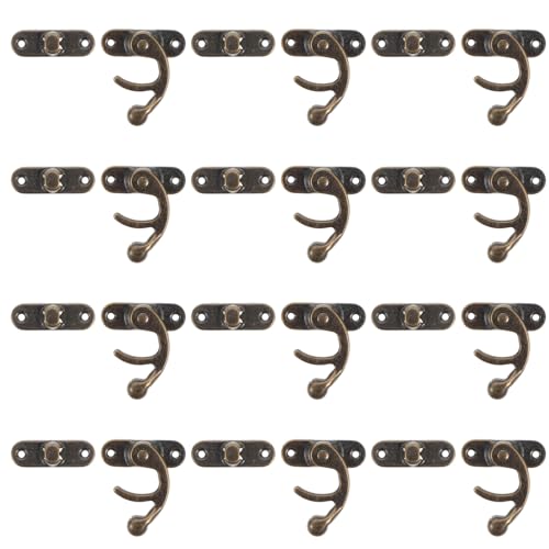 HOMSFOU 50 Paare Vintage Schrankverschluss Beschläge Retro Haspe Schloss für Holzboxen Schmuckkästen Antike Latch Buckle Mittelgroß Robust Sicher Dekorativ HOMSFOU 50 Paare Vintage Schrankverschluss Beschläge Retro Haspe Schloss für Holzboxen Schmuckkästen Antike Latch Buckle Mittelgroß Robust Sicher Dekorativ von HOMSFOU