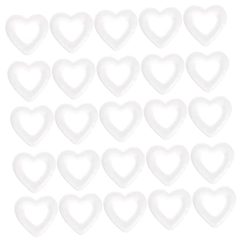 HOMSFOU 50 Stück Herzförmige Schaumstoffbälle DIY Dekoration für Hochzeiten Partys und Valentinstag Leicht und Vielseitig für Kreative Bastelprojekte HOMSFOU 50 Stück Herzförmige Schaumstoffbälle DIY Dekoration für Hochzeiten Partys und Valentinstag Leicht und Vielseitig für Kreative Bastelprojekte von HOMSFOU
