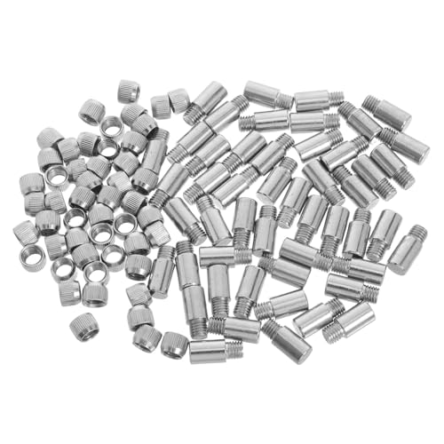 HOMSFOU 50 Stück Schraubbare Regalhalterungen aus Stabile Regalstützstifte mit Minimalistischer Optik Einfache Montage für Küchenschränke Bücherregale Kleiderschränke und Vitrinen HOMSFOU 50 Stück Schraubbare Regalhalterungen aus Stabile Regalstützstifte mit Minimalistischer Optik Einfache Montage für Küchenschränke Bücherregale Kleiderschränke und Vitrinen von HOMSFOU