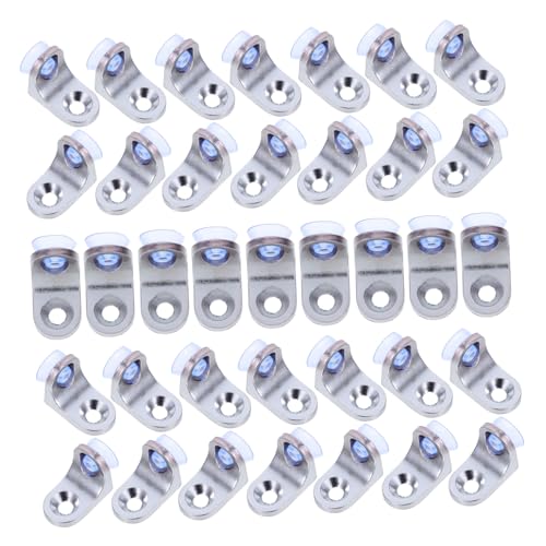 HOMSFOU 50 Stück Teiliges Regalstützen aus Zinklegierung Robuste Glasbodenhalter für Küchen Kleiderschränke Rostbeständige Metallklammern zur Stabilen Befestigung von Glasregalen Modernes HOMSFOU 50 Stück Teiliges Regalstützen aus Zinklegierung Robuste Glasbodenhalter für Küchen Kleiderschränke Rostbeständige Metallklammern zur Stabilen Befestigung von Glasregalen Modernes von HOMSFOU