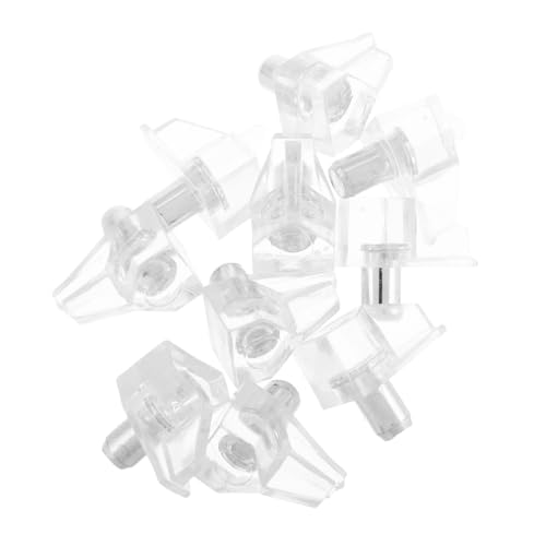 HOMSFOU 500 Stück Transparente Kunststoff Regalbodenträger Möbel Einlegeboden Halter Pins Stabile Langlebige Regalstützen für Schrank Bücherregal Ersatzteile HOMSFOU 500 Stück Transparente Kunststoff Regalbodenträger Möbel Einlegeboden Halter Pins Stabile Langlebige Regalstützen für Schrank Bücherregal Ersatzteile von HOMSFOU