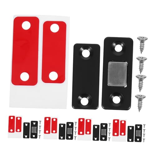 HOMSFOU 6 Sets Magnetischer Türschnäpper Closer Ultra Dünn Schrankmagnete zum Schließen für Schränke Kleiderschränke Starker Klebstoff und einfache Installation HOMSFOU 6 Sets Magnetischer Türschnäpper Closer Ultra Dünn Schrankmagnete zum Schließen für Schränke Kleiderschränke Starker Klebstoff und einfache Installation von HOMSFOU