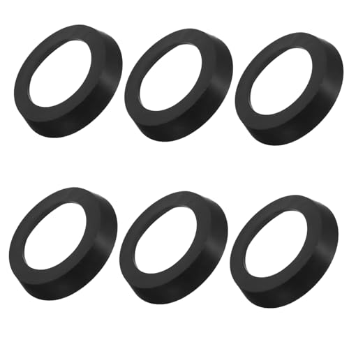 HOMSFOU 6 Stück Gummi Dichtung für Handwasserpumpe Langlebige Ersatz Pumpenmanschetten mit Starker Elastizität Kompatibel mit Verschiedenen Modellen Einfach zu Reinigen für Notfall und von HOMSFOU