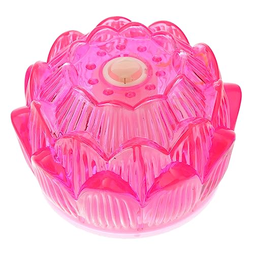HOMSFOU 6 Stück LED Lotuslicht Tischlampe Flackerndes Elektrisches Lotuskerzenlicht Langlebigem Buddhistische Dekoration für und Tempel Transparente Rosa Blütenform HOMSFOU 6 Stück LED Lotuslicht Tischlampe Flackerndes Elektrisches Lotuskerzenlicht Langlebigem Buddhistische Dekoration für und Tempel Transparente Rosa Blütenform von HOMSFOU