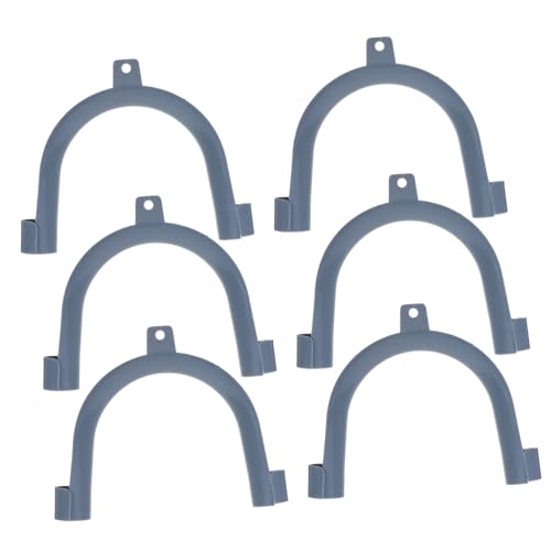 HOMSFOU 6 Stück waschmaschine abflussrohr halter abflussschlauch halterung Grey HOMSFOU 6 Stück waschmaschine abflussrohr halter abflussschlauch halterung Grey von HOMSFOU