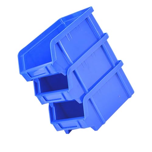 HOMSFOU 6 Teilige Box Lagerteilebox Kunststoff Aufbewahrungsbox Komponentenbox Lagerbehälter Set Kunststoffbox Vielseitige Aufbewahrungsbox Werkzeugkiste Aufbewahrungskoffer von HOMSFOU