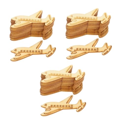 HOMSFOU 60 Stck Teiliges DIY Holzflugzeug Modell Set zum Bemalen Kreative Holzscheiben Doodle Crafts Dekorativ für Wand Fenster und Tisch Glatte Oberfläche Leicht und Langlebig HOMSFOU 60 Stck Teiliges DIY Holzflugzeug Modell Set zum Bemalen Kreative Holzscheiben Doodle Crafts Dekorativ für Wand Fenster und Tisch Glatte Oberfläche Leicht und Langlebig von HOMSFOU