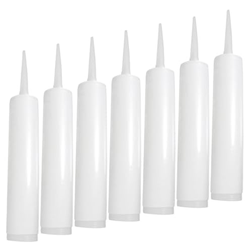 HOMSFOU 7 Stück Teiliges Nachfüllbare Kunststoff fugendichtungs kartuschen Wiederverwendbare Leere Dichtstoff tuben Langlebig für Fliesen Glasfugen im Innen Außenbereich HOMSFOU 7 Stück Teiliges Nachfüllbare Kunststoff fugendichtungs kartuschen Wiederverwendbare Leere Dichtstoff tuben Langlebig für Fliesen Glasfugen im Innen Außenbereich von HOMSFOU