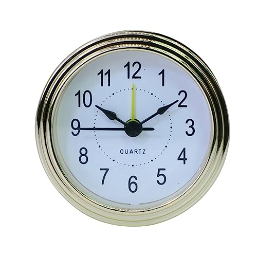 HOMSFOU 78 Elektrische Zeitschaltuhr Runde Uhr Elektrischer Wecker Uhr Mit Arabischen Ziffern Runder Wecker Bewegungsuhr Quarzdekor Uhr Mit Quarzwerk Weckuhr Rund Um Die Uhr Runden Reisen von HOMSFOU