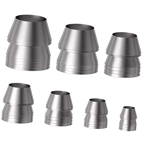 HOMSFOU 7St runde Griffkeile Metallkeil für Hammer Runder Hammer Metall rund Beil Werkzeug Axtkeil für zu Hause Hammerinstallationszubehör Reparatur Lieferungen Nagel Hammergriff Eisen von HOMSFOU