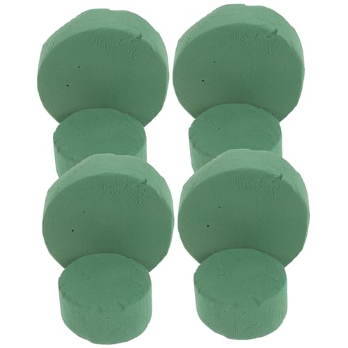 HOMSFOU 8Stücke Blumenarrangement Blöcke Runde Blumenschlamm Schaumstoff Halbkugel für Hochzeiten Selbstgemacht Floristenblock für Frische Blumen Dekoration HOMSFOU 8Stücke Blumenarrangement Blöcke Runde Blumenschlamm Schaumstoff Halbkugel für Hochzeiten Selbstgemacht Floristenblock für Frische Blumen Dekoration von HOMSFOU