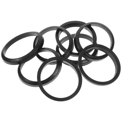 HOMSFOU 8 Stück Teiliges Gummi Schlauchdichtungen mit Konischem Design Verschleißfest Schnelles Installieren Dicht für Küchen und Badabfluss Sichere Verbindung für Waschbecken und von HOMSFOU