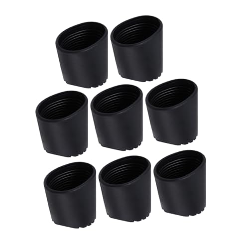 HOMSFOU 8 Stück Teiliges Leiterfußschutz aus Rutschfestem Gummi Outdoor Faltbare Leiter Gummikappen Langlebige Antirutschfüße für Alu und Mehrzweckleitern Vielseitig Einsetzbar für von HOMSFOU