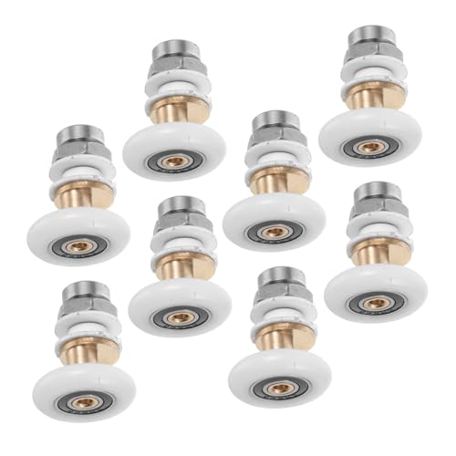 HOMSFOU 8 Teilige Duschtürteile Duschtür Schieberad Duschtürrollen Räder Badezimmer Glastür Radrollen Schiebetüren Für Duschen Räder Duschtür Riemenscheibe Ersatz HOMSFOU 8 Teilige Duschtürteile Duschtür Schieberad Duschtürrollen Räder Badezimmer Glastür Radrollen Schiebetüren Für Duschen Räder Duschtür Riemenscheibe Ersatz von HOMSFOU