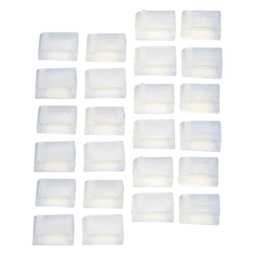 HOMSFOU 80 Stück Teiliges Selbstklebende Kabelclips Wiederverwendbare Kabelhalter für Kabelmanagement Kompakte Drahtbefestigung Schutz vor Kabelgewirr für Büro Auto Wand und Schreibtisch von HOMSFOU