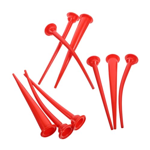 HOMSFOU 9-teiliges Dichtungsdüsenverlängerungswerkzeug-Set mit ultralangen weichen Gummispitzen für präzise Dichtstoffdosierung, wiederverwendbarer Applikator für Konstruktion und Klebeveredelung von HOMSFOU