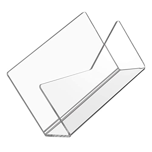 HOMSFOU Acryl Briefablage Transparenter Dokumentenhalter Für Schreibtisch Eleganter Aufbewahrungsorganisator Für Briefe Postkarten Und Notizen Für Büro Und Zuhause HOMSFOU Acryl Briefablage Transparenter Dokumentenhalter Für Schreibtisch Eleganter Aufbewahrungsorganisator Für Briefe Postkarten Und Notizen Für Büro Und Zuhause von HOMSFOU