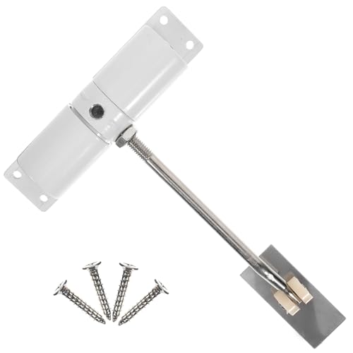 HOMSFOU Automatischer Türschließer mit Federtechnik Weiß für Leichte Innentüren Einstellbare Schließgeschwindigkeit Temperaturbeständiges Metallgehäuse Geeignet für Rechts HOMSFOU Automatischer Türschließer mit Federtechnik Weiß für Leichte Innentüren Einstellbare Schließgeschwindigkeit Temperaturbeständiges Metallgehäuse Geeignet für Rechts von HOMSFOU