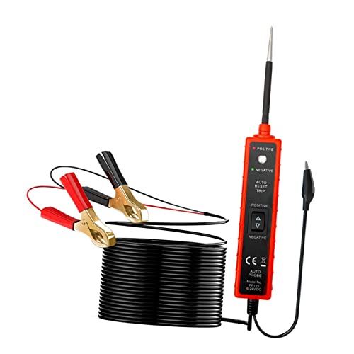 HOMSFOU Stromkreistester Für Autos Mit Positiven Und Negativen Klemmen Spannungsprüfstift Und Sondentester Systeme Werkzeug Für Elektrische Prüfungen HOMSFOU Stromkreistester Für Autos Mit Positiven Und Negativen Klemmen Spannungsprüfstift Und Sondentester Systeme Werkzeug Für Elektrische Prüfungen von HOMSFOU
