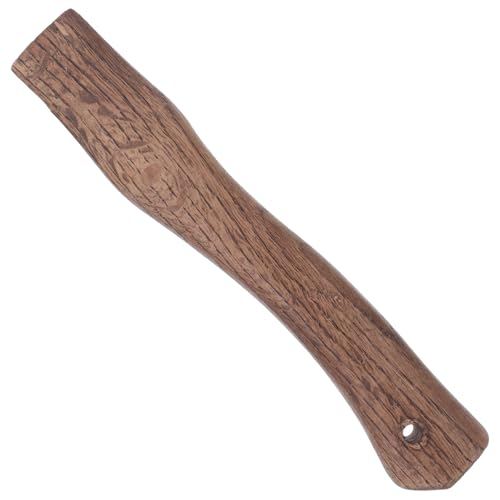 HOMSFOU Axtstiel Beil Hickory Äxte Äxte Griff Axtstiel Ersatz Spatenstiel Gerader Äxtstiel Holzgriff Für Lager Schaufelstiel Holzwerkzeuggriff Holzbraun von HOMSFOU