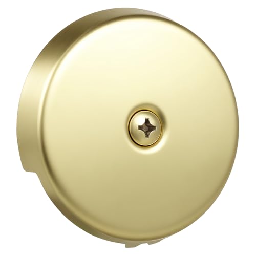 HOMSFOU Badewannenablauf Wanne Abfluss Überlaufplatte Abdeckung Abfluss Überlaufplatte Badewanne Essentials Überlauf Blende Abdeckung Badewanne Überlaufplatte Golden Edelstahl HOMSFOU Badewannenablauf Wanne Abfluss Überlaufplatte Abdeckung Abfluss Überlaufplatte Badewanne Essentials Überlauf Blende Abdeckung Badewanne Überlaufplatte Golden Edelstahl von HOMSFOU