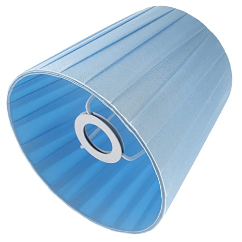 HOMSFOU Lampenschirm Aus Stoff Für Tischleuchte Mit Eisenrahmen Clip-design Klein Und Schlicht Als Schutz Vor Staub Und Dekoration Geeignet von HOMSFOU