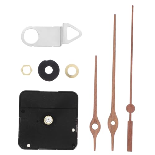 HOMSFOU DIY Quartz Uhrwerk mit Lautlosem Mechanismus Langschaft und Eleganten Walnussholzzeigern Ersatzteile für Wanduhr Stabil und Langlebig für Uhrenreparaturen HOMSFOU DIY Quartz Uhrwerk mit Lautlosem Mechanismus Langschaft und Eleganten Walnussholzzeigern Ersatzteile für Wanduhr Stabil und Langlebig für Uhrenreparaturen von HOMSFOU