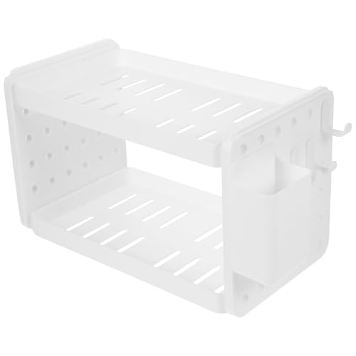 HOMSFOU Desktop Buchhalter Organizer Für Büro Und Zuhause Vertikaler Zeitschriftenständer Hochwertigen Materialien Stöckig Design Für Ordnung Und Platzersparnis von HOMSFOU