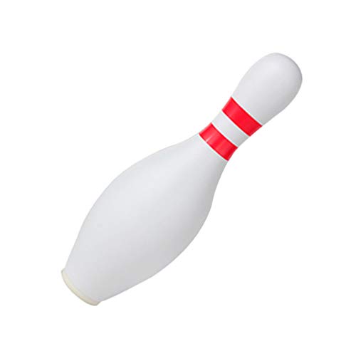 HOMSFOU Desktop-Schmuck Spardose Bowling Spardose Pin Plastikmünzbank Bowling Pin Bank Unbreakable Saving Bank Cartoon Money Desktop Schmuck für Wei? Wei? Spardose Pin Bowling-Geschenke von HOMSFOU