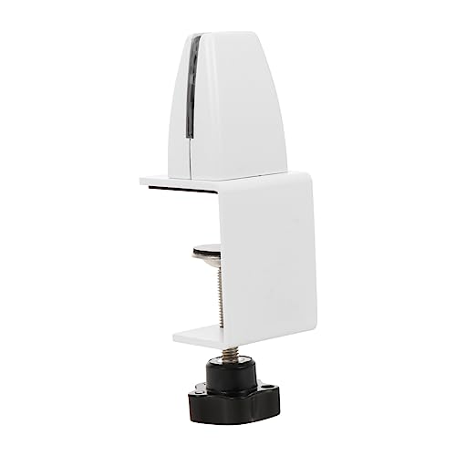 HOMSFOU Desktop-partitionsclip Partitionsstützclip Universal- Trennwandklemme Tischtrennklemme Desktop-bildschirmpartition Bildschirm-schallwand-klemme Silver Aluminiumlegierung von HOMSFOU