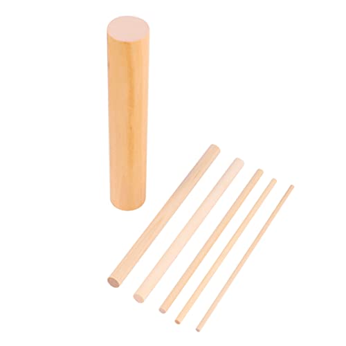 HOMSFOU Diy Holzstäbe Unbehandelte Holzstäbe für Bastelprojekte Holz für Dekoration und Handwerk Robuste und Glatte für Selbstgemachtes HOMSFOU Diy Holzstäbe Unbehandelte Holzstäbe für Bastelprojekte Holz für Dekoration und Handwerk Robuste und Glatte für Selbstgemachtes von HOMSFOU