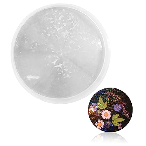 HOMSFOU Diy Silikon Epoxidharz Form für Runde Untersetzer Flexible Hitzebeständige Resin Gießform für Kreative Dekoration und Heimwerkerprojekte HOMSFOU Diy Silikon Epoxidharz Form für Runde Untersetzer Flexible Hitzebeständige Resin Gießform für Kreative Dekoration und Heimwerkerprojekte von HOMSFOU