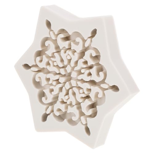 HOMSFOU Diy Silikon Untersetzer Form Schneeflocken Gießform für Epoxidharz Kreative Bastelprojekte Leichte und Praktische Silikonform für Untersetzer und Heimdekoration HOMSFOU Diy Silikon Untersetzer Form Schneeflocken Gießform für Epoxidharz Kreative Bastelprojekte Leichte und Praktische Silikonform für Untersetzer und Heimdekoration von HOMSFOU