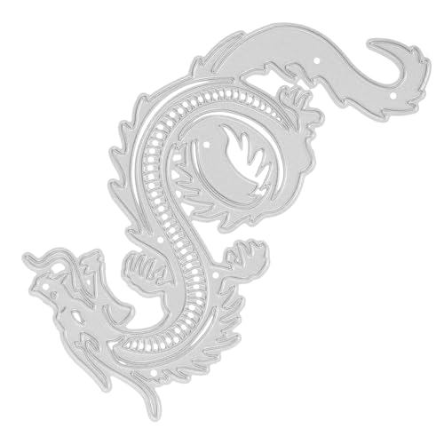 HOMSFOU Drachen-stanzform Aus Metall Kleine Stanzform Für Kartenherstellung Prägefolder Für Scrapbooking Stanzformen Für DIY-scrapbooks Stanzformen Für Papier Und Kartenherstellung HOMSFOU Drachen-stanzform Aus Metall Kleine Stanzform Für Kartenherstellung Prägefolder Für Scrapbooking Stanzformen Für DIY-scrapbooks Stanzformen Für Papier Und Kartenherstellung von HOMSFOU