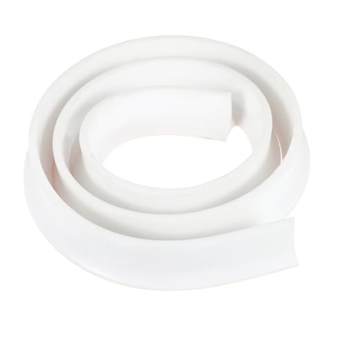 HOMSFOU Dusch Wasserdammstreifen Badezimmer Silikon Wasserstopper Silikon Spritzschutz Für Waschbecken Badezimmer Spülbecken Wasserspritzschutz Wasserleitblech von HOMSFOU