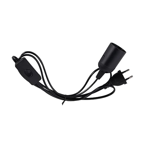 HOMSFOU E27 Lampenfassung Mit 18 Stromkabel Und Schalter Hochwertiges LED Lampenkabel Für Pendelleuchten Original EU Stecker Geeignet Für AC220 AC240V HOMSFOU E27 Lampenfassung Mit 18 Stromkabel Und Schalter Hochwertiges LED Lampenkabel Für Pendelleuchten Original EU Stecker Geeignet Für AC220 AC240V von HOMSFOU