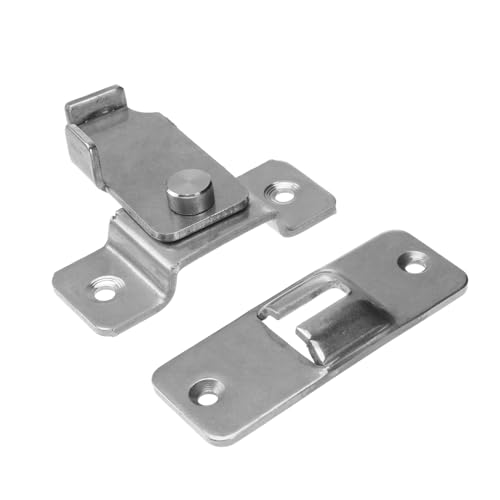 HOMSFOU Edelstahl Tür Riegelschloss Rechtwinkliger Türriegel Korrosionsbeständig Für Schiebetür Fenster Tor HOMSFOU Edelstahl Tür Riegelschloss Rechtwinkliger Türriegel Korrosionsbeständig Für Schiebetür Fenster Tor von HOMSFOU