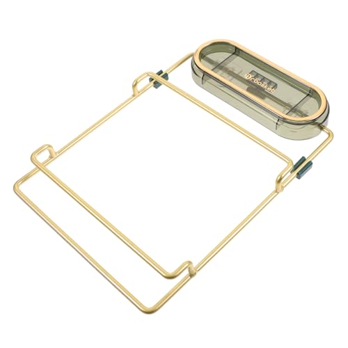 HOMSFOU Einstellbares Spülbecken Abtropfgestell mit Integriertem Abtropfsieb Platzsparendes Küchenablage Rack für Spüle Langlebig und Einfach zu Reinigen für Küchenspüle Ecke und von HOMSFOU