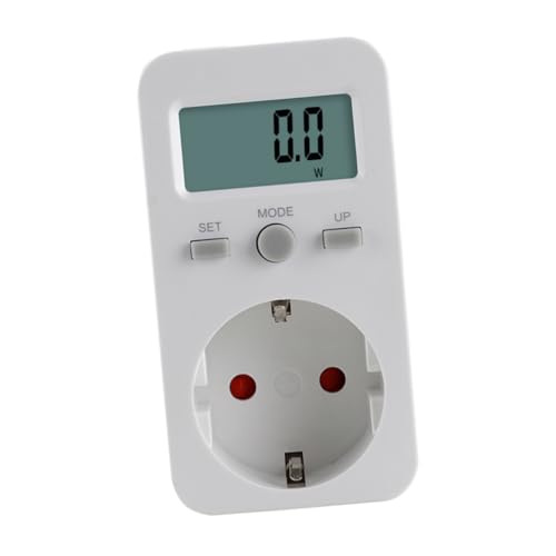 HOMSFOU Energieanalysator Steckdose mit LCD Display Elektronischer Stromzähler für Präzise Verbrauchsmessung und Einfach zu Bedienen Geeignet für Haushalte und Büroelektronik HOMSFOU Energieanalysator Steckdose mit LCD Display Elektronischer Stromzähler für Präzise Verbrauchsmessung und Einfach zu Bedienen Geeignet für Haushalte und Büroelektronik von HOMSFOU