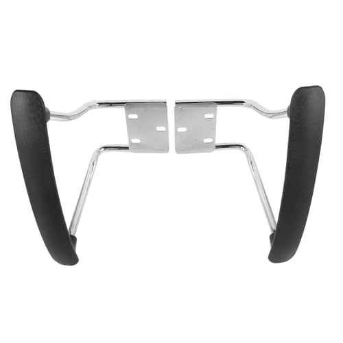 HOMSFOU Ersatz Armlehnen Polster Stahlbügel Büro Gamingstuhl Armstützen für Office Chair Armauflagen Ergonomisch Komfortabel Verstellbar von HOMSFOU