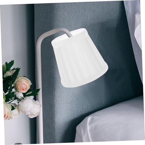 HOMSFOU Ersatzbezug für Tischlampenschirm aus Stoff für Schreibtisch-Boden- und Wandlampen, leichtes Eisen- und Stoffmaterial, Augenschutz-Design, einfache Installation, vielseitiges von HOMSFOU