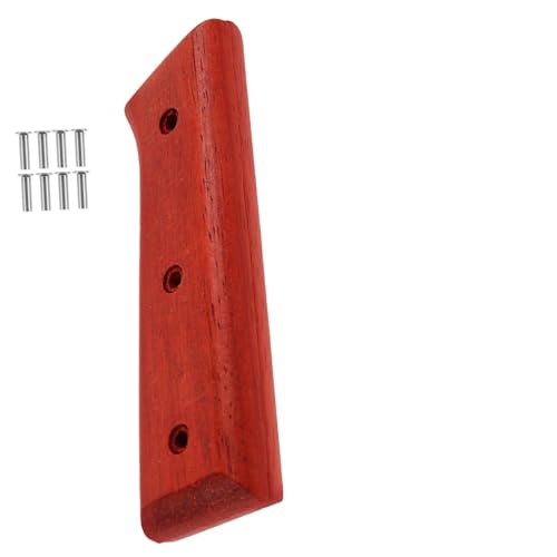 HOMSFOU Ersatzgriff aus Stabilem Naturholz für Küchenmesser Ergonomischer Glatter Cutter Handgriff Praktisches Zubehör für Küchen und Komfortabler Halt bei Täglichem Gebrauch von HOMSFOU