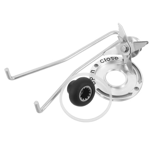 HOMSFOU Ersatzteile für Mixer mit Antriebsbuchse und Schraubenschlüssel Flügeliges Eiscrusher Messer für Sojamilchbereiter Passend für Küchenmixer Silberfarben von HOMSFOU