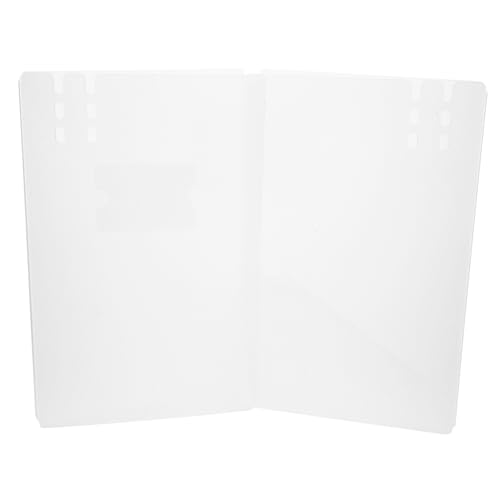 HOMSFOU Desk Shield Trennwand Material Faltbare Schutzbarriere Für Schreibtische Einfache Hygienisch Und Praktisch Für Und von HOMSFOU