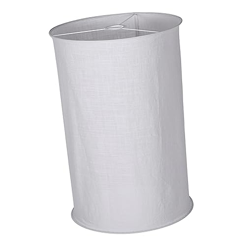 HOMSFOU Stofflampenschirm Für Tischlampen Stehlampen Kronleuchter Faltbarer Design Aus Metall Und Stoff Für Diy-leuchten Zuhause Restaurants Cafés von HOMSFOU