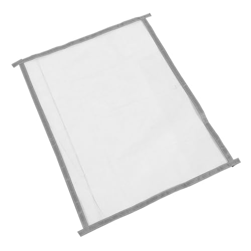 HOMSFOU Fenstergitter Ersatznetz Selbstklebend Fliegengitter für Fenster Türen Einfache Installation Feinmaschig Insektenschutz Grau von HOMSFOU