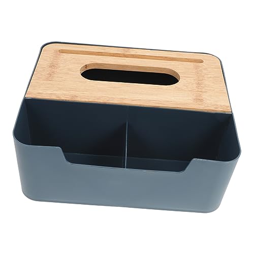 HOMSFOU Fernbedienungs-Aufbewahrungsbox Taschentuchbox Für Auto Kosmetik-Aufbewahrungsbox Dekorativer Papierhandtuchhalter Rechteckige Taschentuchbox Taschentuchhalter von HOMSFOU