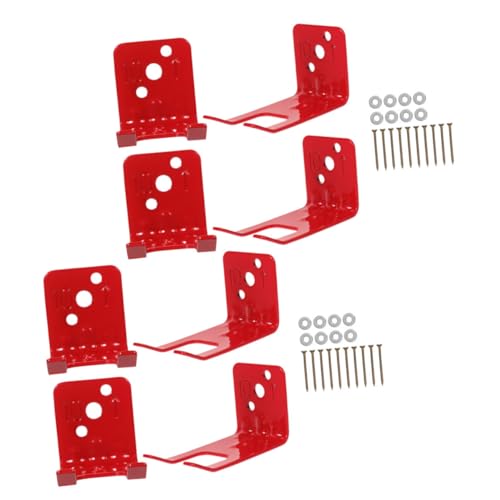 HOMSFOU Feuerlöscher wandhalterung mit Schrauben und Dichtungen Kompakte Leichte Halterung für Sichere Befestigung und Schnellen Zugriff im Haushalt und Gewerbe von HOMSFOU