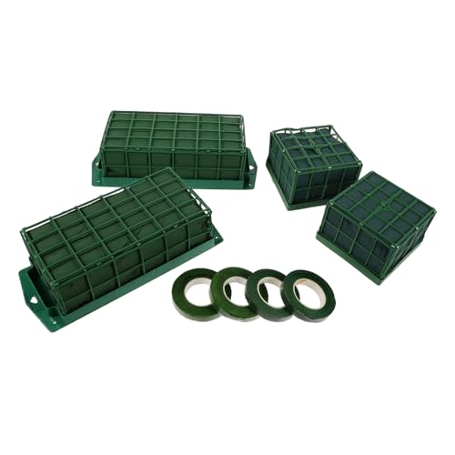 HOMSFOU Floralschaumblöcke Rechteckige Steckschwämme für Frische und Künstliche Blumen Wasserhaltend DIY Blumendekoration Hochzeit Party Vielseitig für Tisch Wandarrangements von HOMSFOU