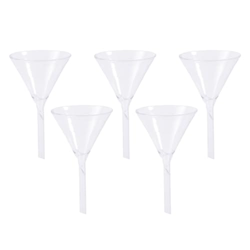 HOMSFOU Flüssigkeitstrichter 5st Trichter Aus Laborglas Kleine Trichter Für n Mini Kleiner Trichter Für Glas Mini Glastrichter Mini-parfümtrichter Labortrichter Weiß Flüssig Filter HOMSFOU Flüssigkeitstrichter 5st Trichter Aus Laborglas Kleine Trichter Für n Mini Kleiner Trichter Für Glas Mini Glastrichter Mini-parfümtrichter Labortrichter Weiß Flüssig Filter von HOMSFOU